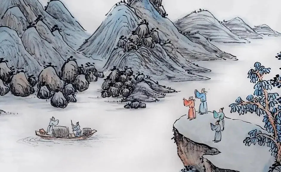 古人送别的排场，超大阵仗 