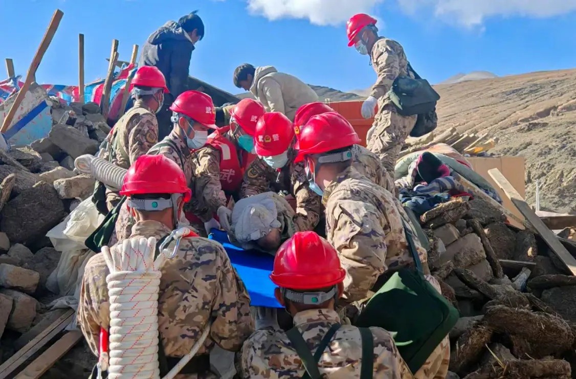 西藏定日县地震已致126人遇难、188人受伤