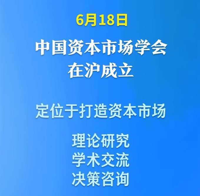 中国资本市场学会在沪成立