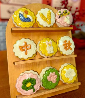 兰州非遗“蒸月饼”走红中秋：玉兔祥云“饽”出团圆新滋味