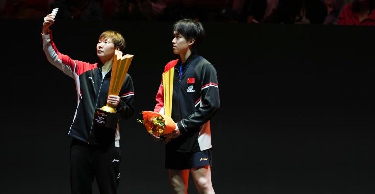 WTT中国大满贯赛：王楚钦、王曼昱单打夺金 国乒包揽五冠