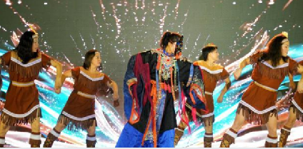 浙江金华村民自演"村戏" 让万年稻作文明鲜活绽放