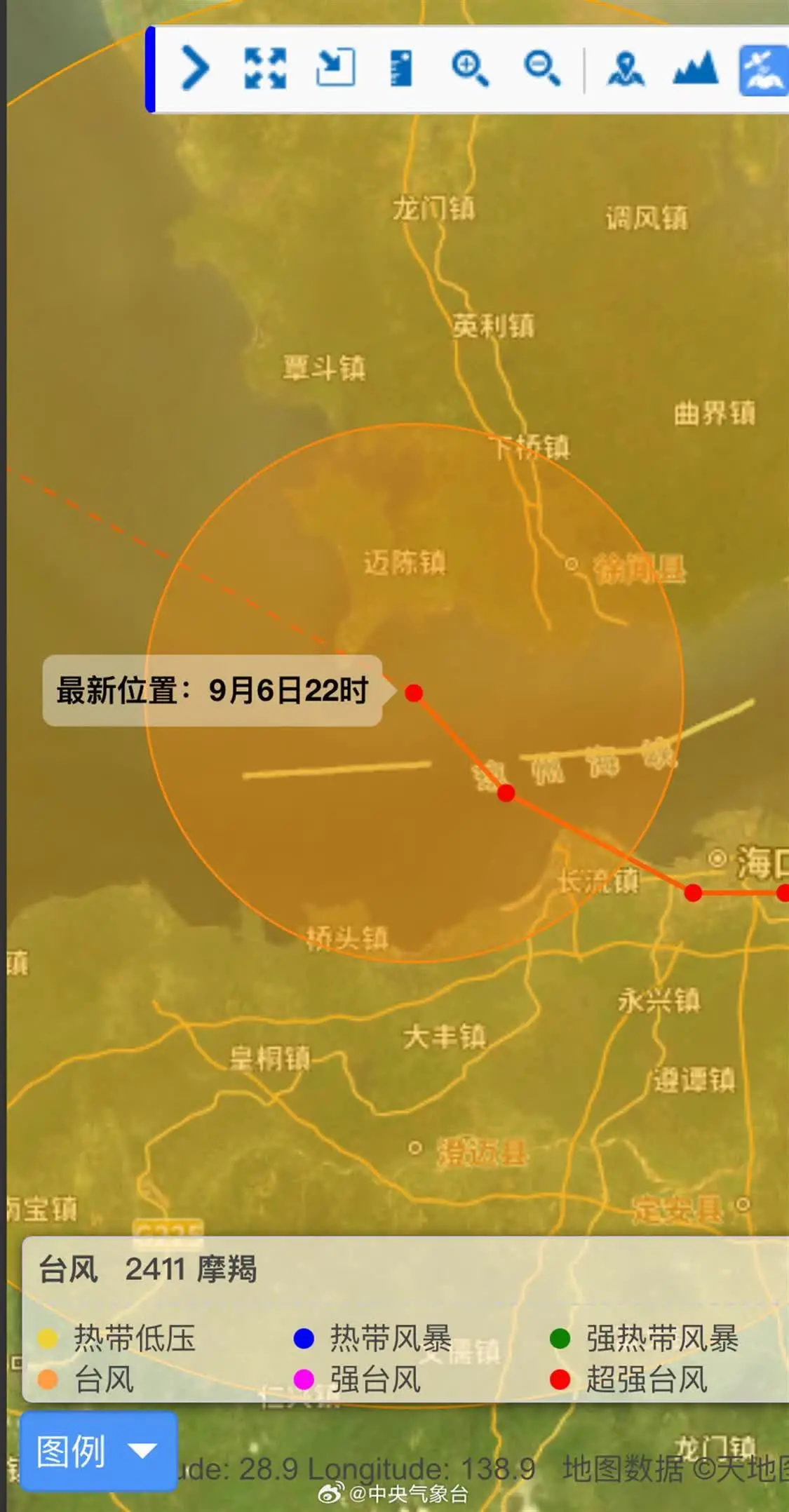 台风“摩羯”在广东徐闻二次登陆：该县多地停电断网，酒店住客点蜡烛照明(图1)