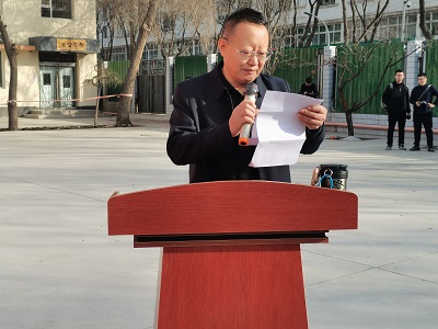 麈战九十天  砺剑定乾坤 —宁夏英才学校高三年级高考冲刺90天誓师大会(图1)