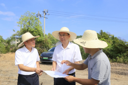 潘表光以“四不两直”方式到朝阳镇调研(图1)