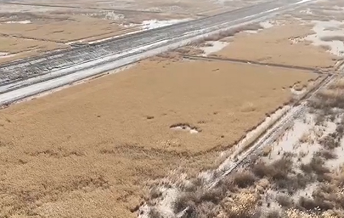新疆图木舒克沙漠盐碱地水稻喜获丰收