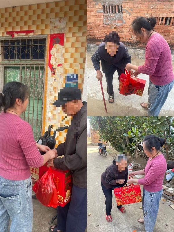 情暖新春——广东神秘企业默默践行公益 走访多省市乡村慰问群体(图2)