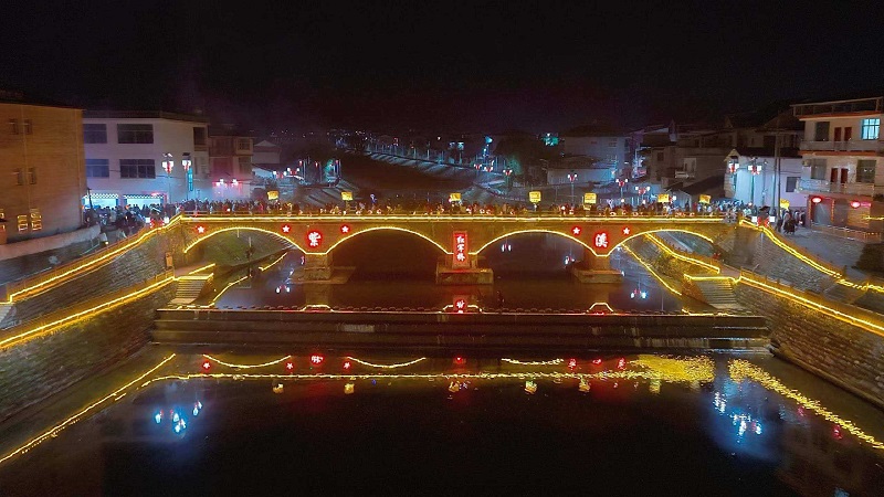 新春走基层 | 紫溪乡开展汪源马灯民俗活动(图3)