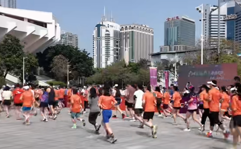 全民参与暖羊城 广州10000米竞速跑解锁春日运动新方式(图1)