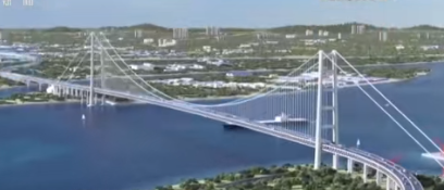 攻克关键工序 狮子洋通道沙仔沥水道桥盖梁施工圆满落幕(图1)