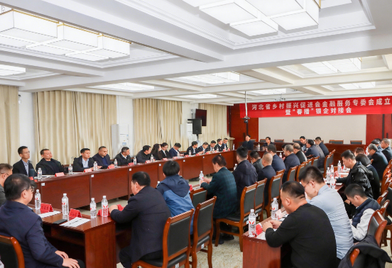 河北省乡村振兴促进会金融服务专委会成立(图1)